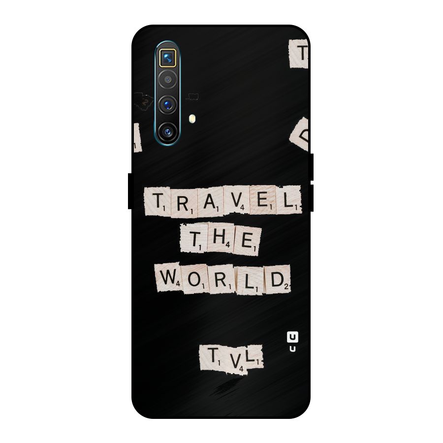 Blocks Travel Metal Back Case for Realme X3 SuperZoom