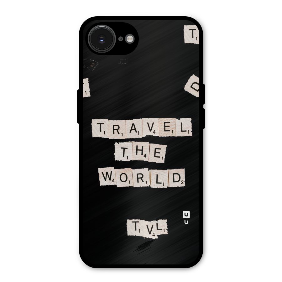 Blocks Travel Metal Back Case for iPhone 16e