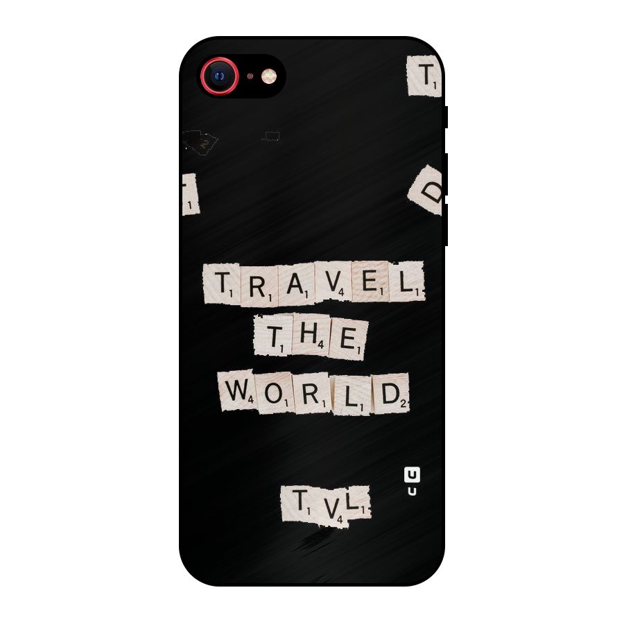 Blocks Travel Metal Back Case for iPhone 7