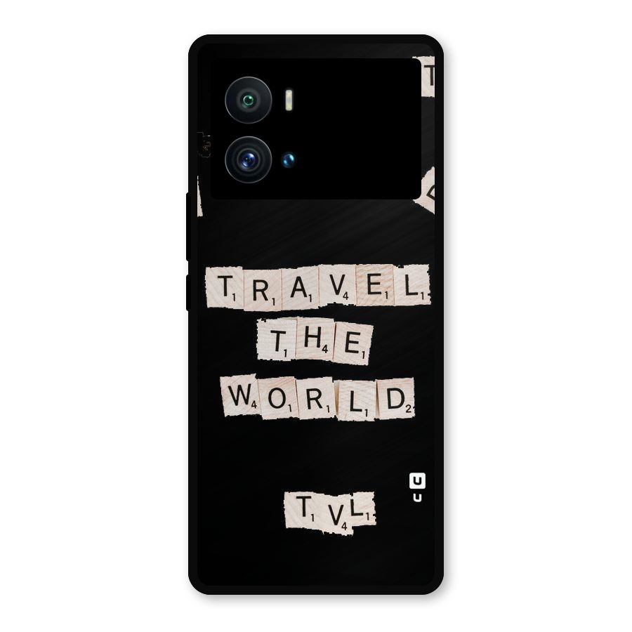 Blocks Travel Metal Back Case for iQOO 9 Pro
