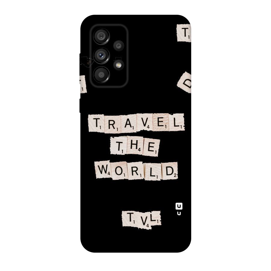 Blocks Travel Original Polycarbonate Back Case for Galaxy A73 5G