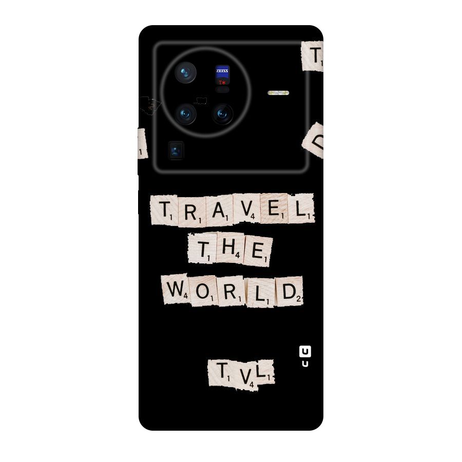 Blocks Travel Original Polycarbonate Back Case for Vivo X80