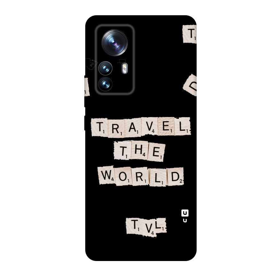 Blocks Travel Original Polycarbonate Back Case for Xiaomi 12 Pro