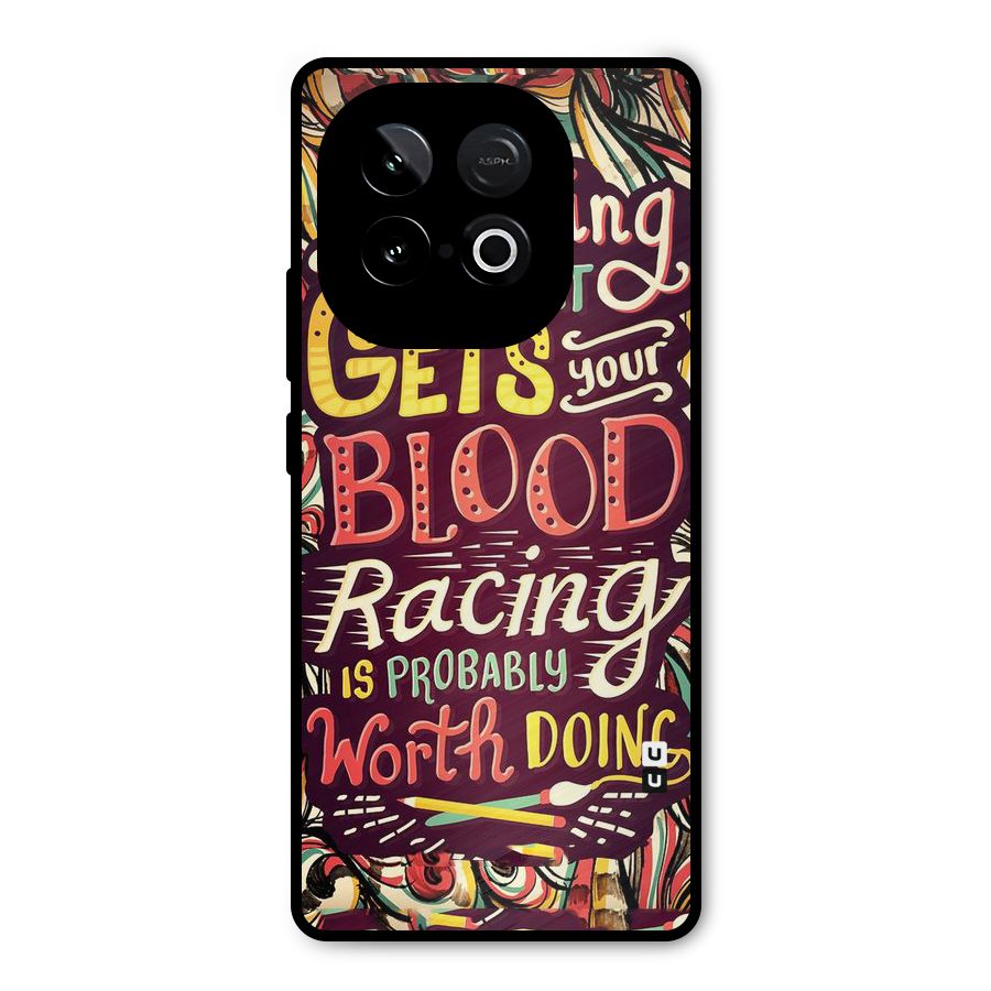 Blood Racing Metal Back Case for iQOO Neo 10
