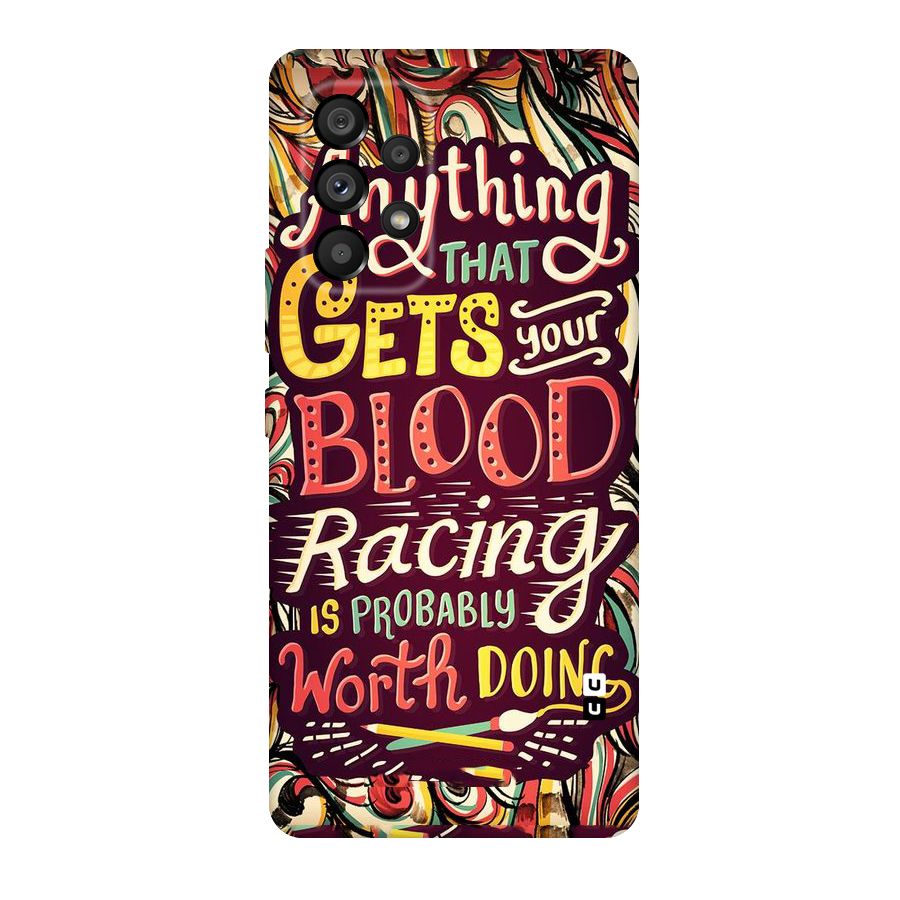 Blood Racing Original Polycarbonate Back Case for Galaxy A53 5G
