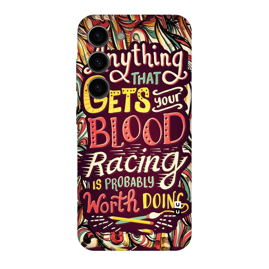 Blood Racing Original Polycarbonate Back Case for Galaxy S23