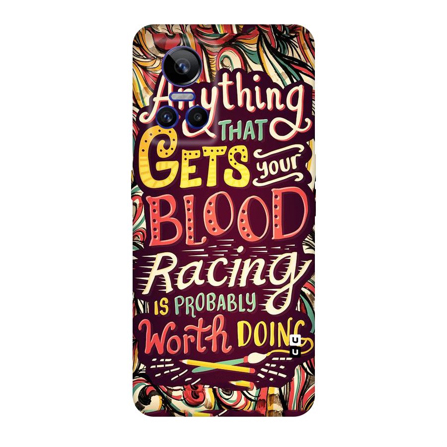 Blood Racing Original Polycarbonate Back Case for Realme GT Neo 3