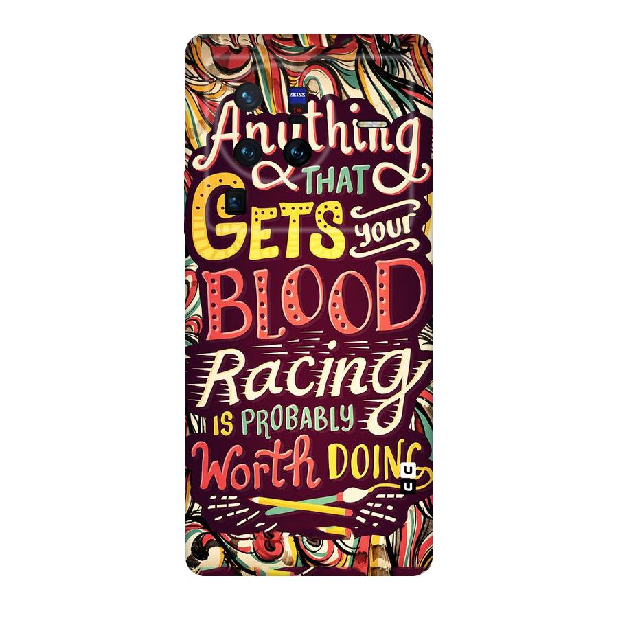 Blood Racing Original Polycarbonate Back Case for Vivo X80