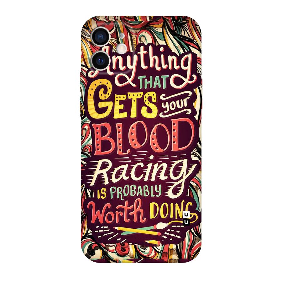 Blood Racing Original Polycarbonate Back Case for iPhone 12