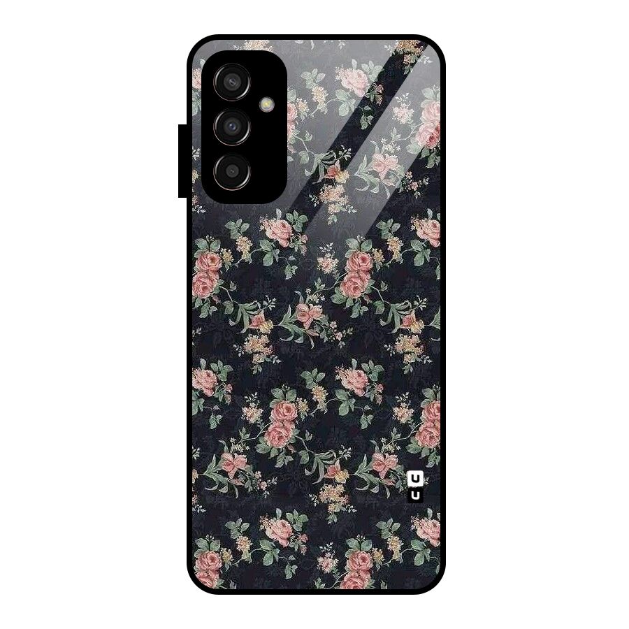 Bloom Black Glass Back Case for Galaxy F13