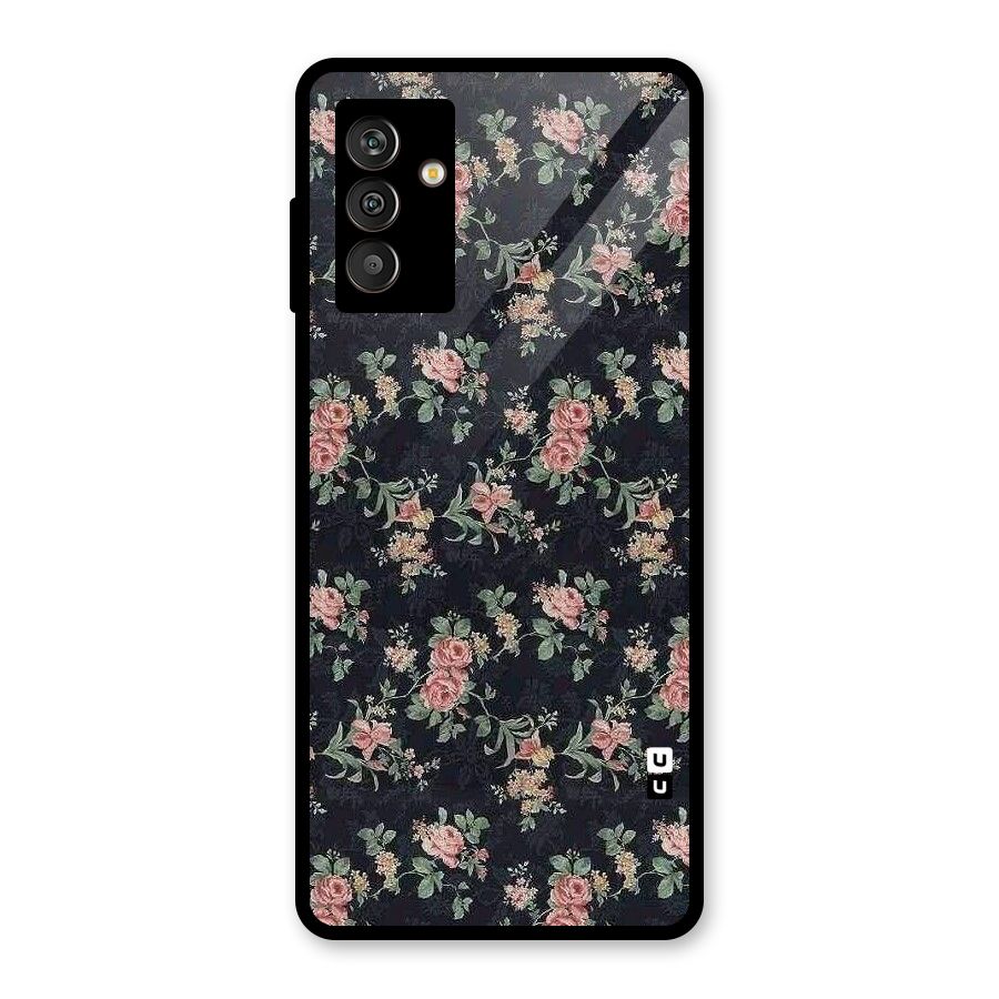 Bloom Black Glass Back Case for Galaxy M13