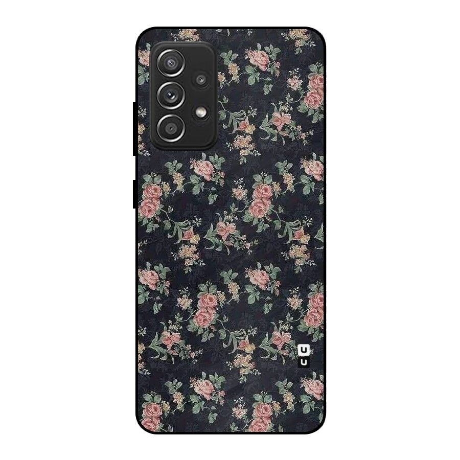 Bloom Black Metal Back Case for Galaxy A52s 5G