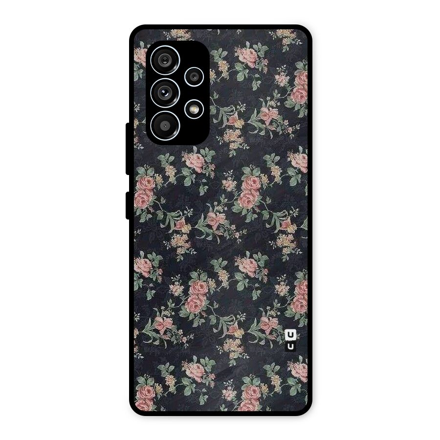 Bloom Black Metal Back Case for Galaxy A53 5G