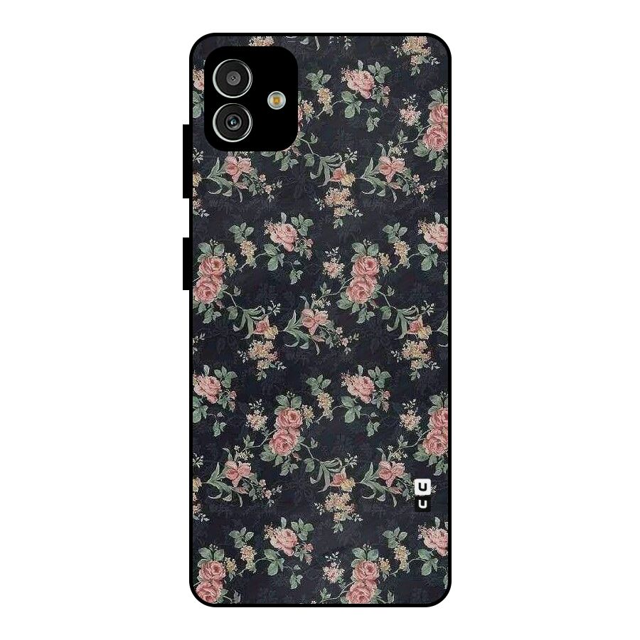 Bloom Black Metal Back Case for Galaxy M13 5G