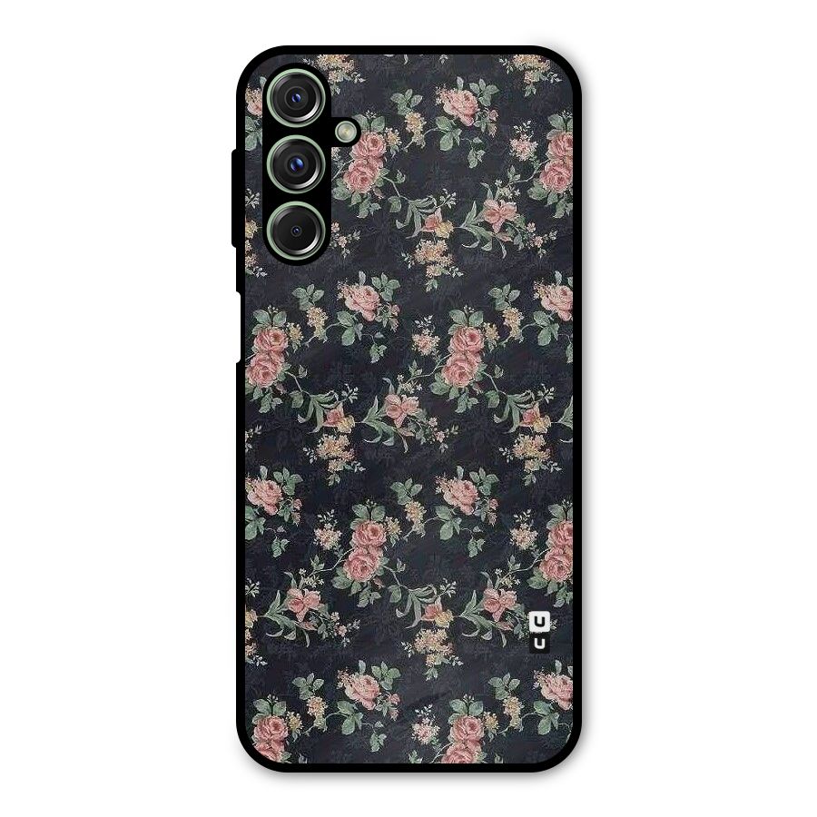 Bloom Black Metal Back Case for Galaxy M34
