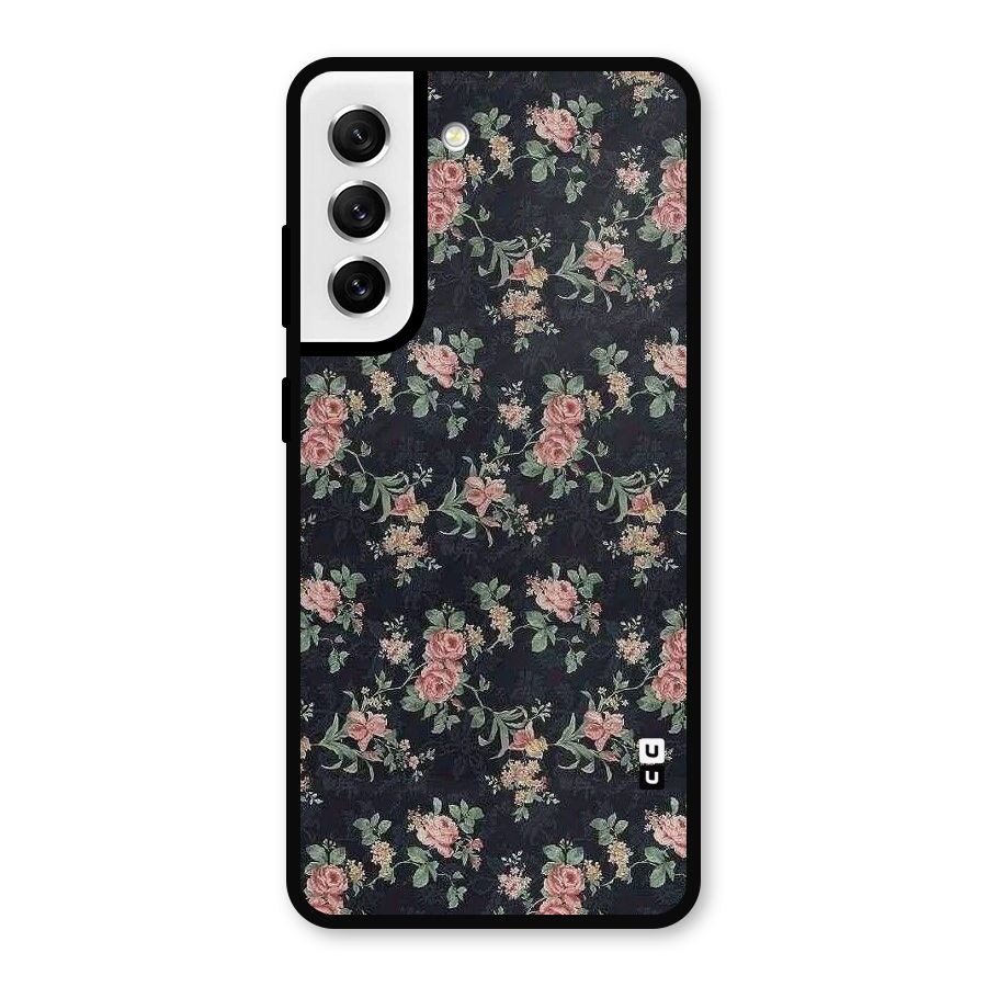 Bloom Black Metal Back Case for Galaxy S21 FE 5G