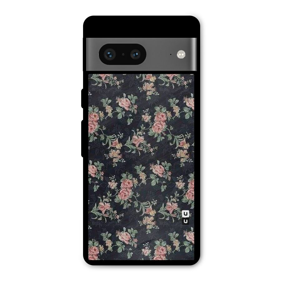 Bloom Black Metal Back Case for Google Pixel 7