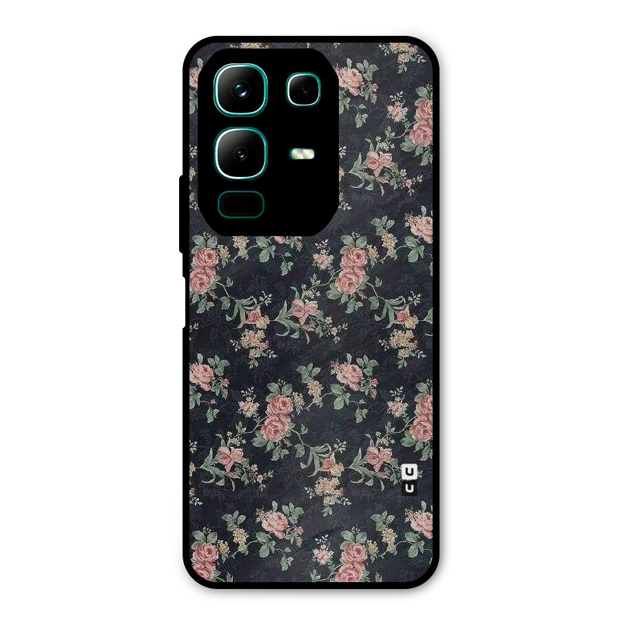 Bloom Black Metal Back Case for Infinix Note 50x