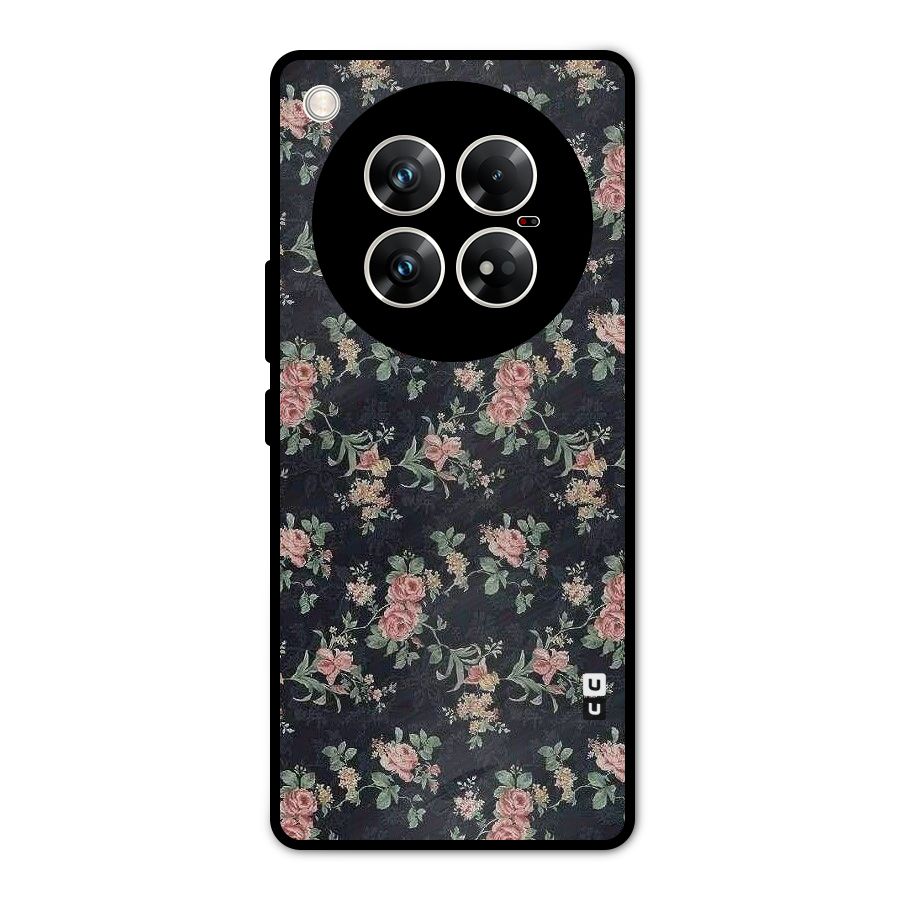 Bloom Black Metal Back Case for Infinix Zero 40 5G