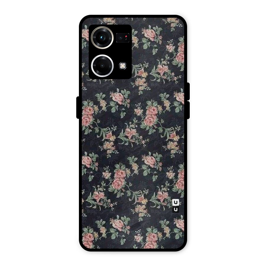 Bloom Black Metal Back Case for Oppo F21s Pro 4G