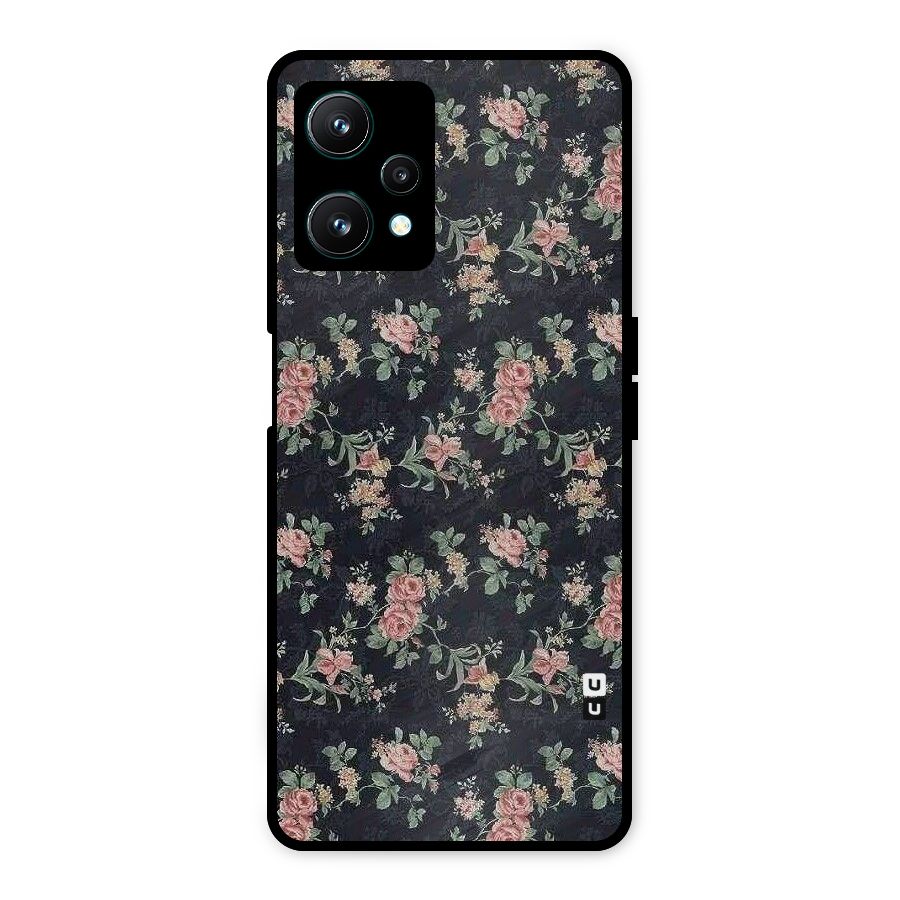Bloom Black Metal Back Case for Realme 9 Pro 5G
