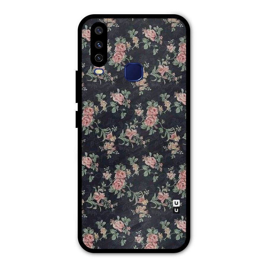 Bloom Black Metal Back Case for Vivo Y15