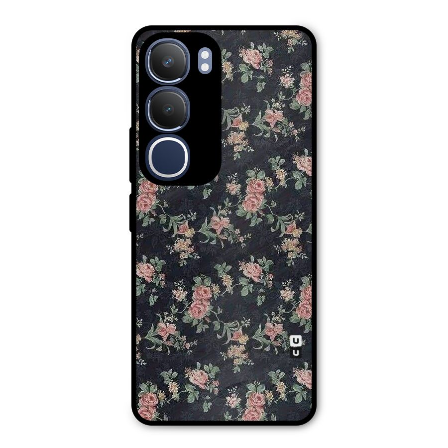 Bloom Black Metal Back Case for Vivo Y29