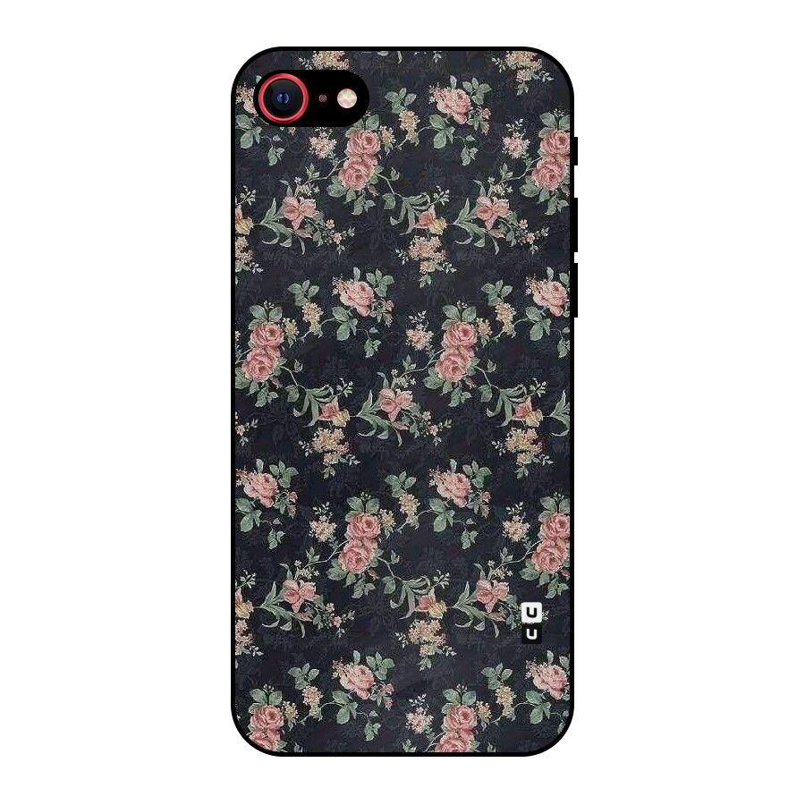 Bloom Black Metal Back Case for iPhone 7