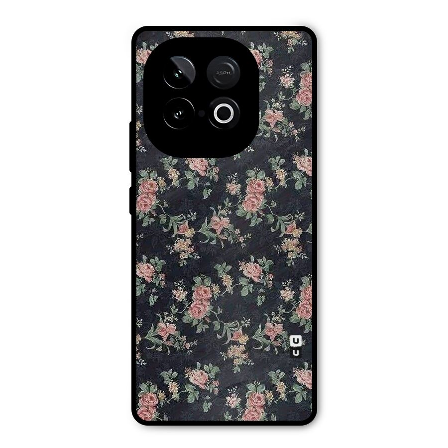 Bloom Black Metal Back Case for iQOO Neo 10