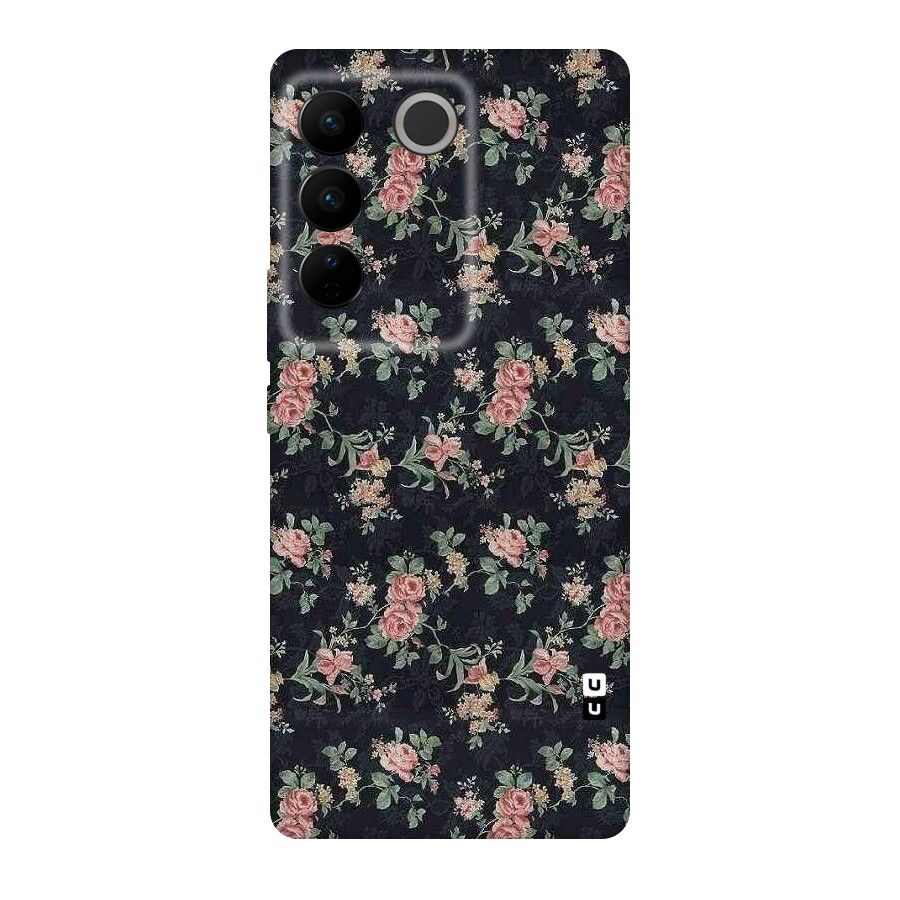 Bloom Black Original Polycarbonate Back Case for Vivo V27