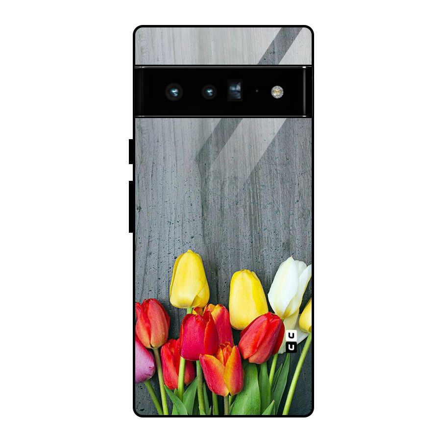 Bloom Grey Glass Back Case for Google Pixel 6 Pro
