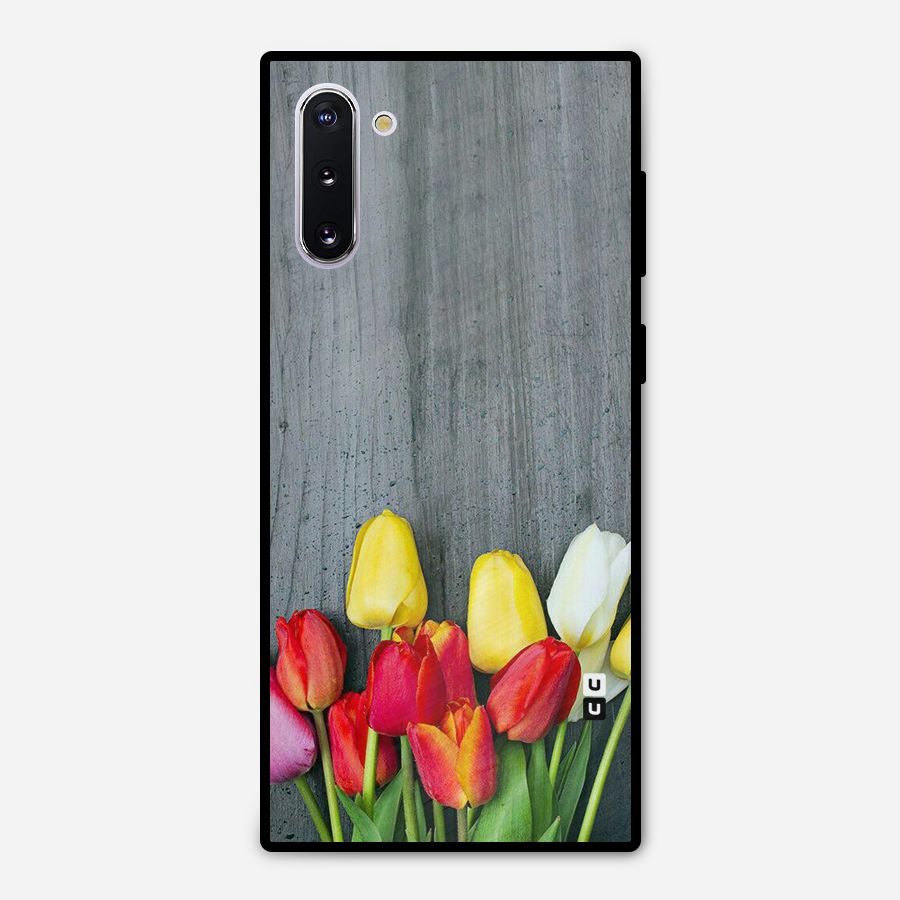 Bloom Grey Metal Back Case for Galaxy Note 10