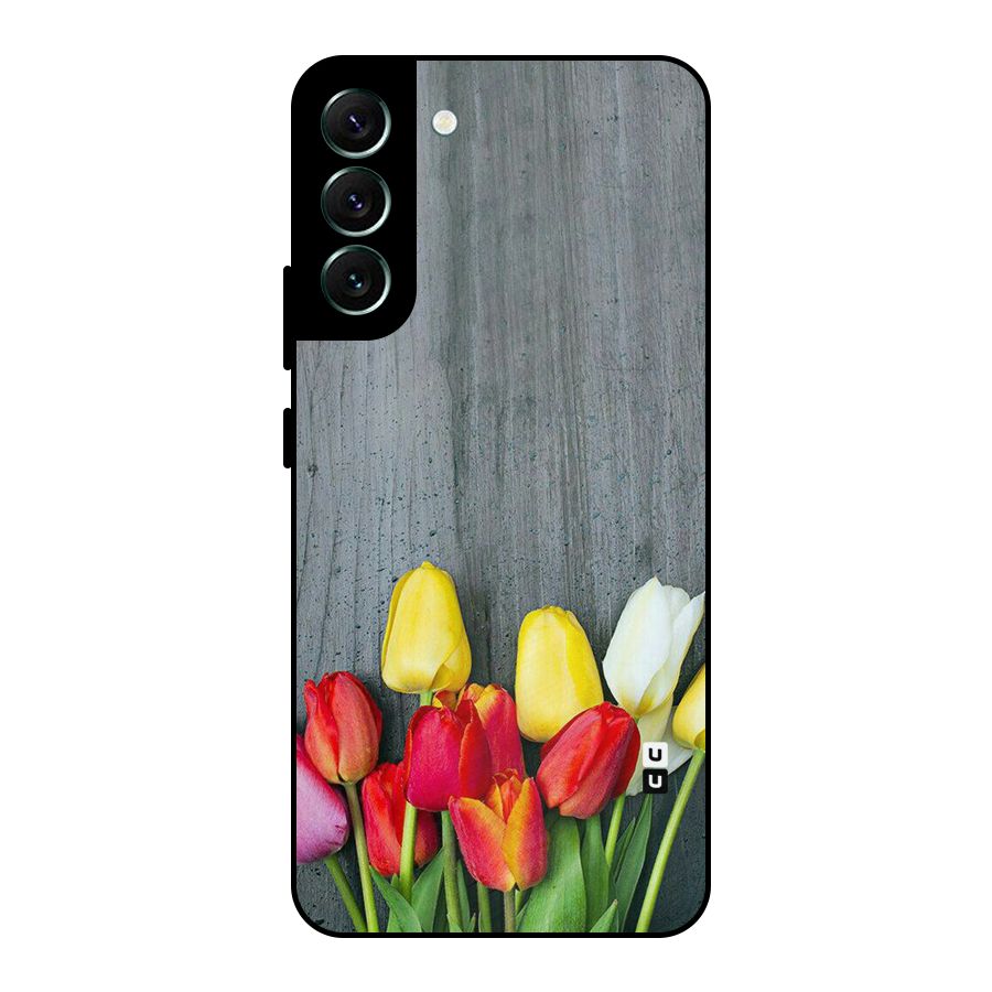 Bloom Grey Metal Back Case for Galaxy S22 Plus 5G