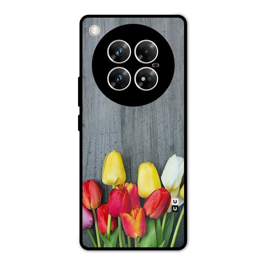 Bloom Grey Metal Back Case for Infinix Zero 40 5G