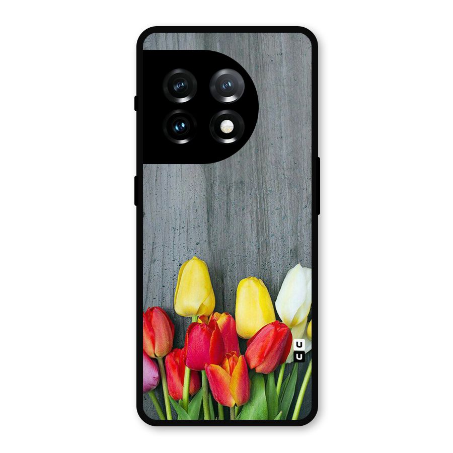 Bloom Grey Metal Back Case for OnePlus 11