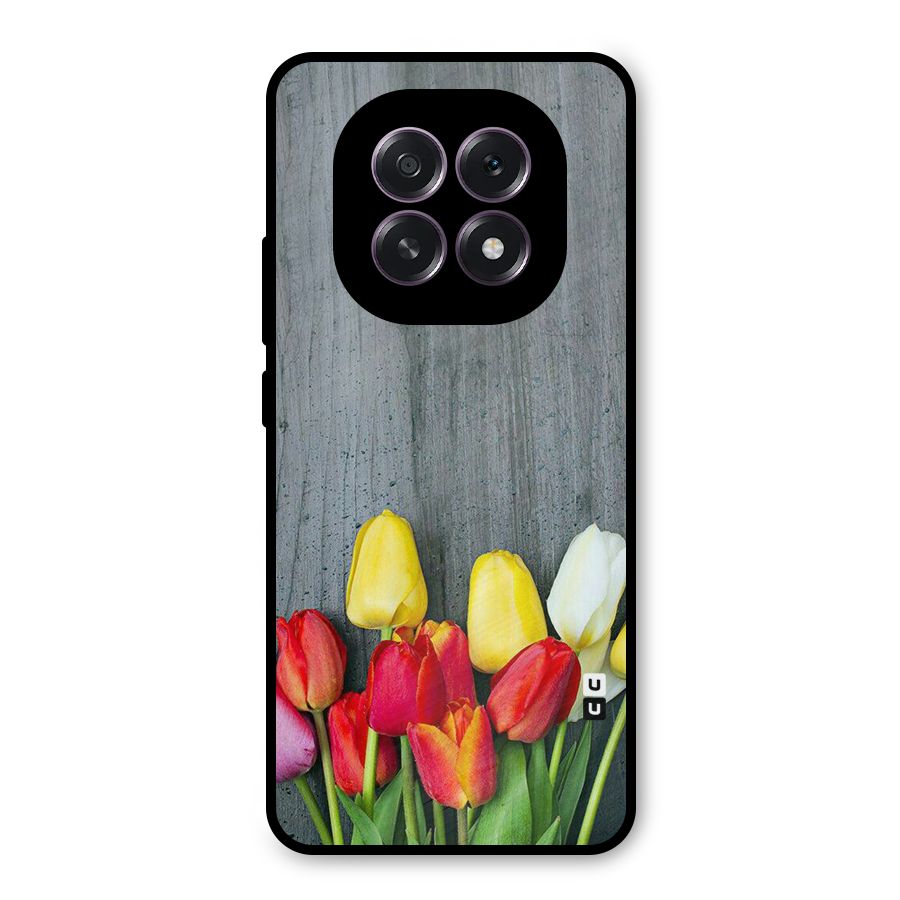 Bloom Grey Metal Back Case for Oppo F29