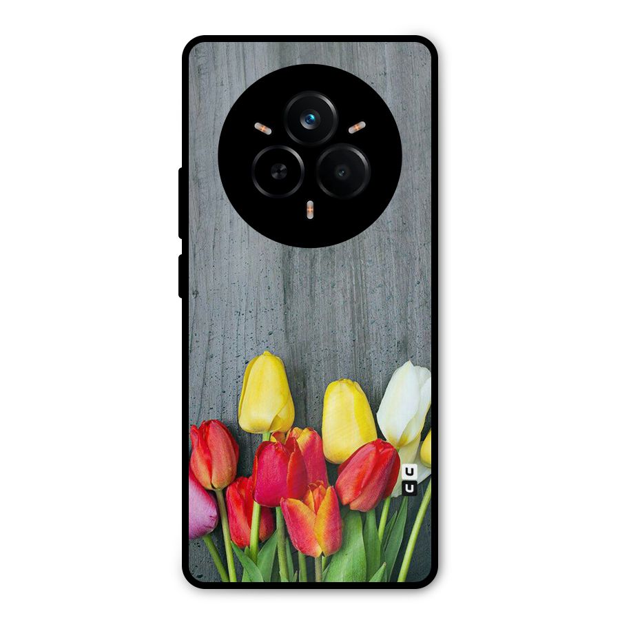 Bloom Grey Metal Back Case for Realme 14 Pro Plus