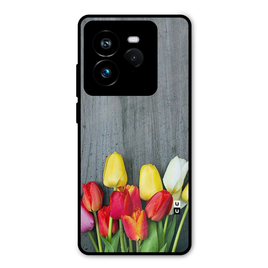 Bloom Grey Metal Back Case for Realme GT 7 Pro