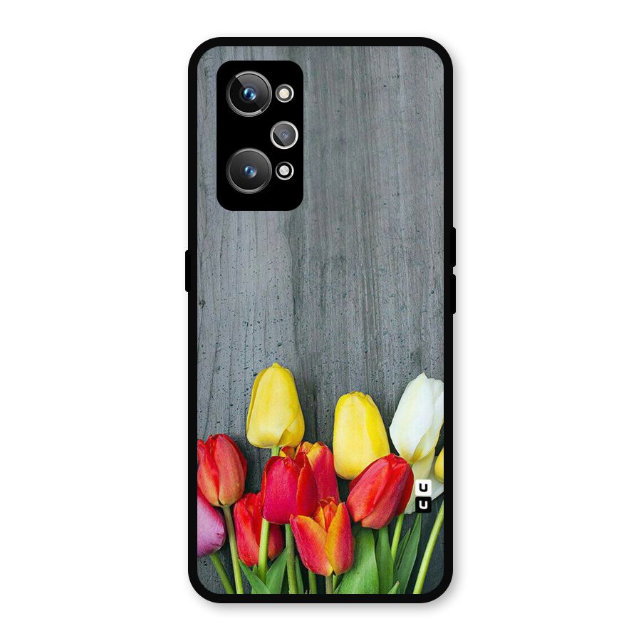 Bloom Grey Metal Back Case for Realme GT Neo2