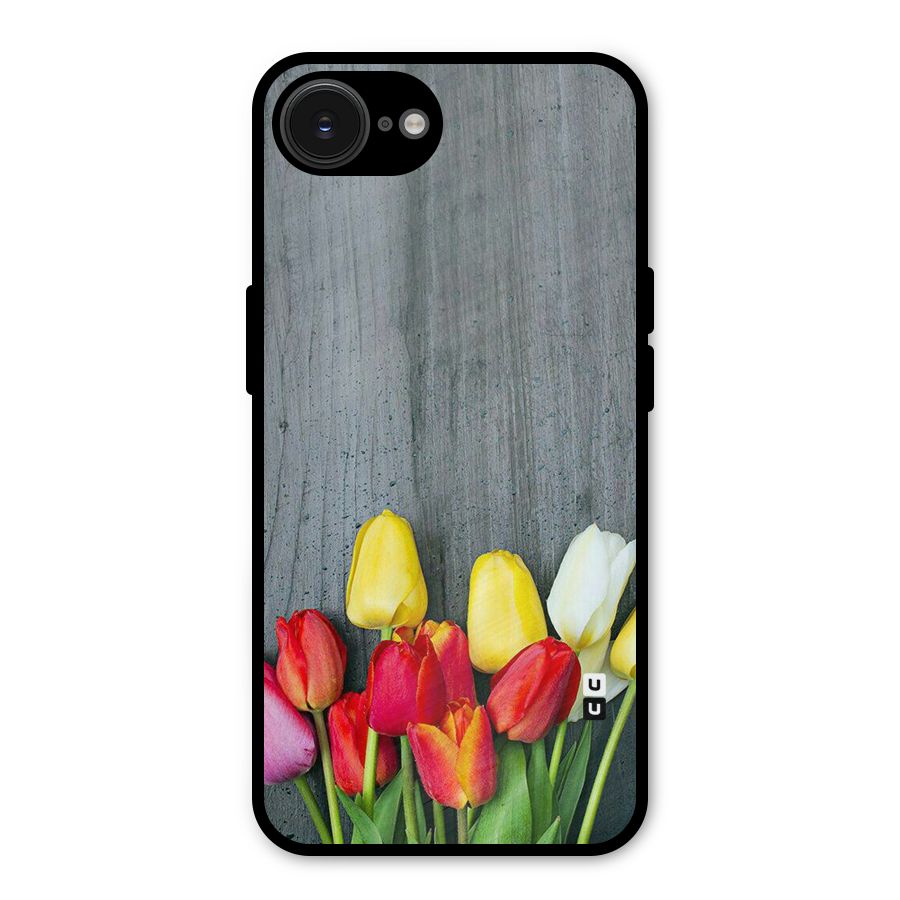 Bloom Grey Metal Back Case for iPhone 16e