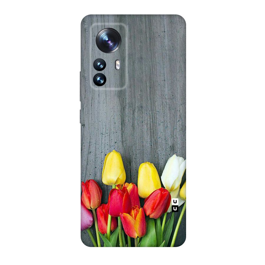 Bloom Grey Original Polycarbonate Back Case for Xiaomi 12 Pro