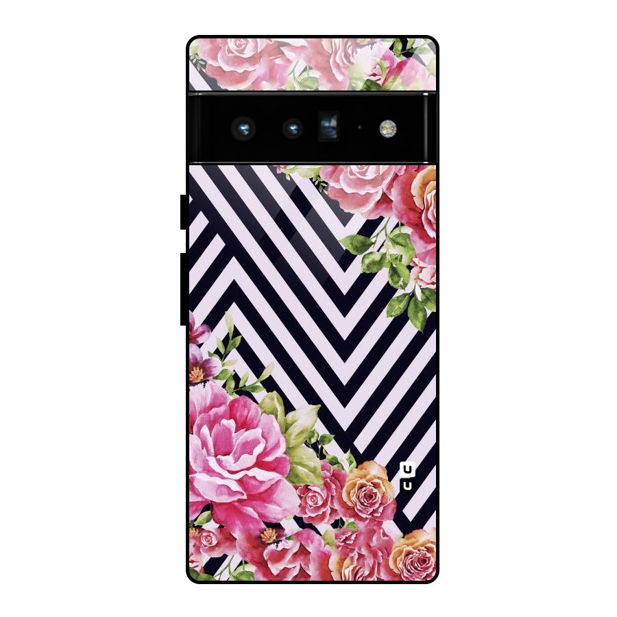 Bloom Zig Zag Glass Back Case for Google Pixel 6 Pro