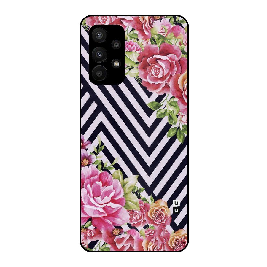 Bloom Zig Zag Metal Back Case for Galaxy A23