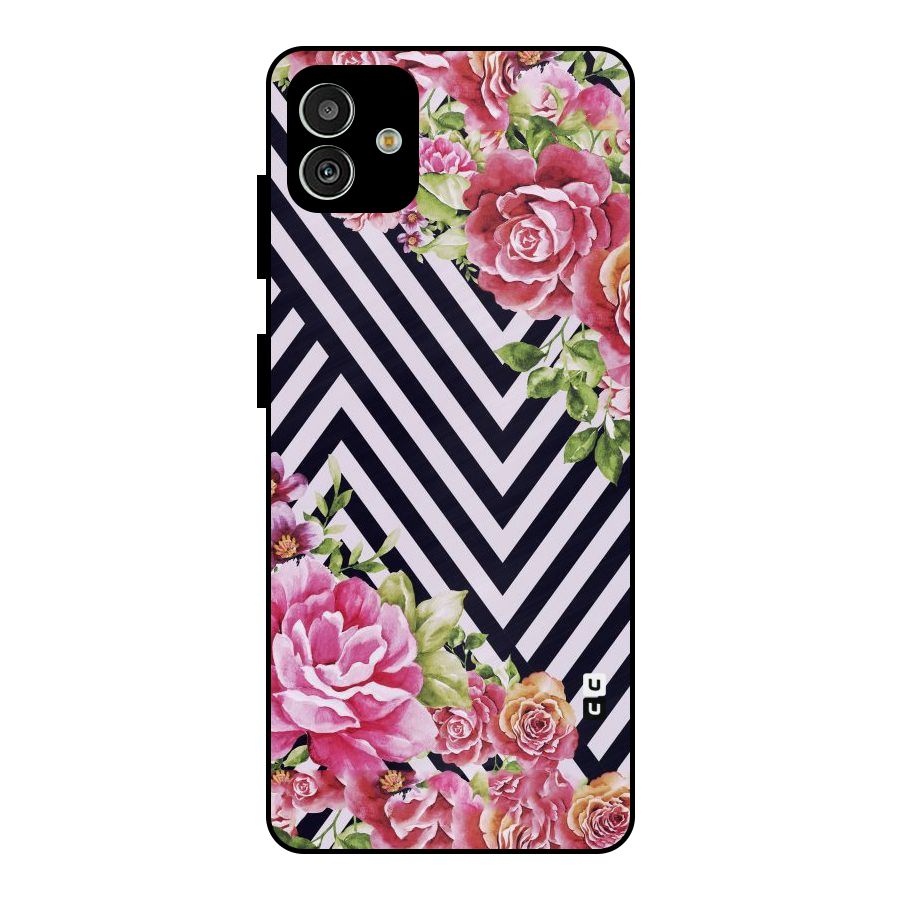 Bloom Zig Zag Metal Back Case for Galaxy M13 5G