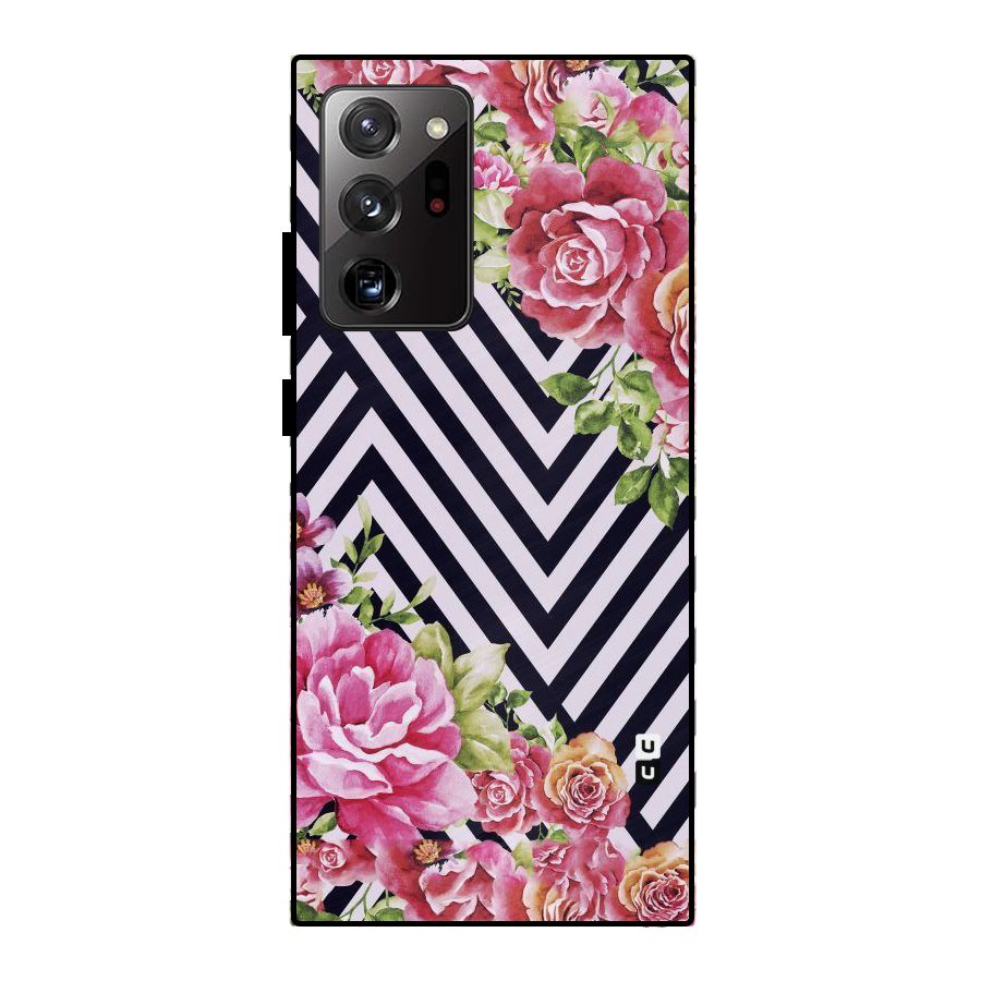Bloom Zig Zag Metal Back Case for Galaxy Note 20 Ultra