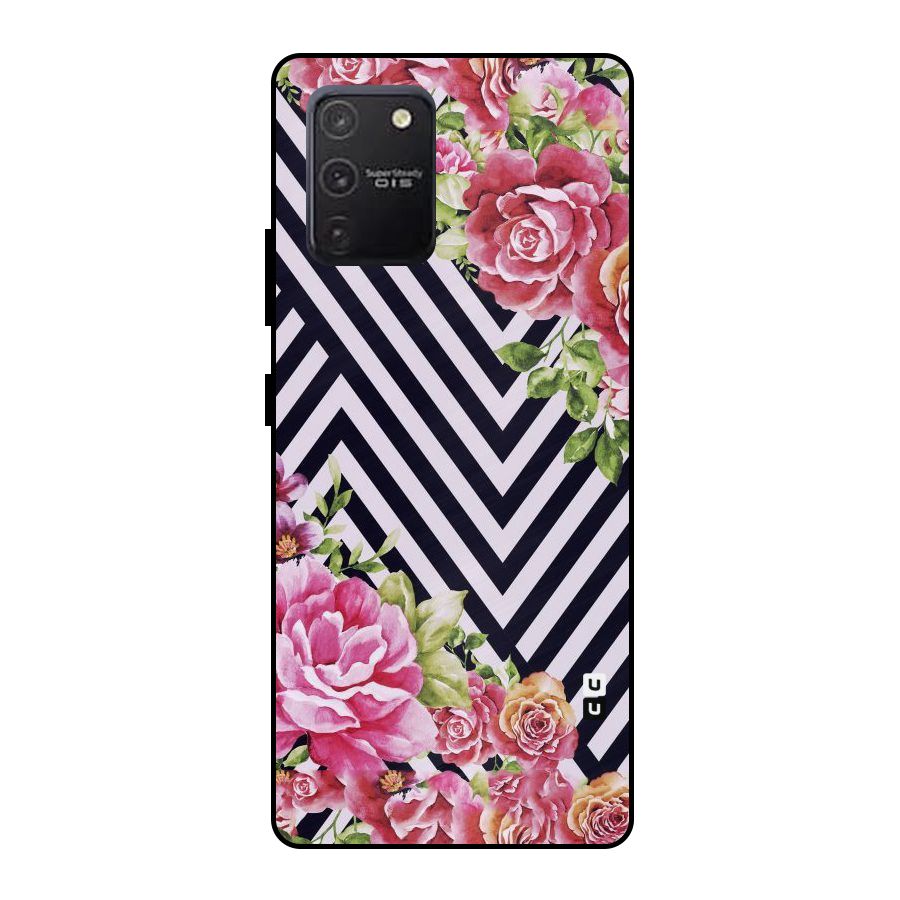 Bloom Zig Zag Metal Back Case for Galaxy S10 Lite