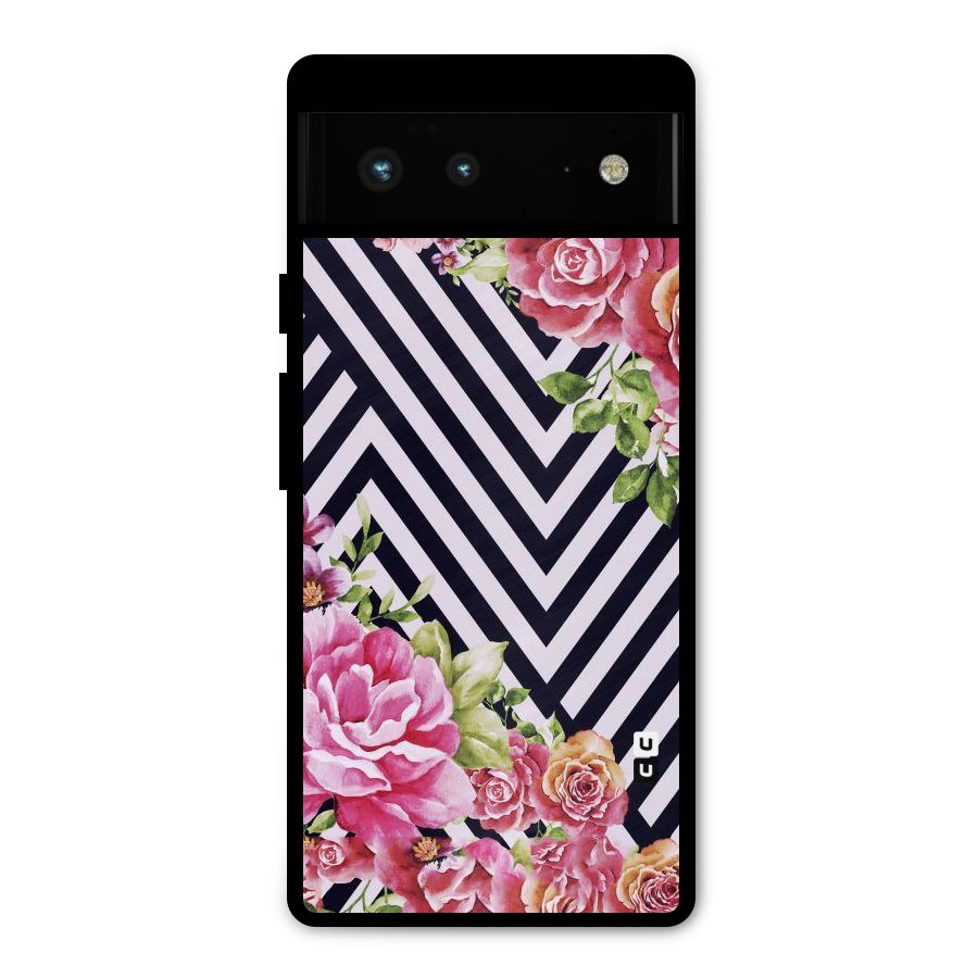 Bloom Zig Zag Metal Back Case for Google Pixel 6