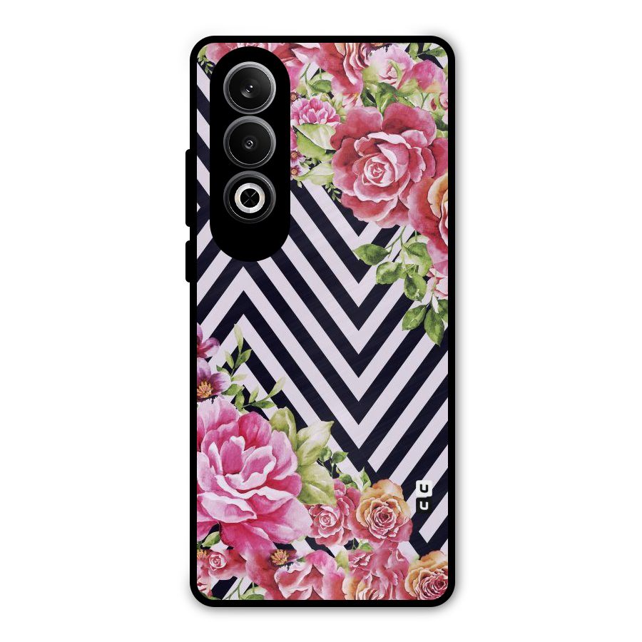Bloom Zig Zag Metal Back Case for OnePlus Nord CE4