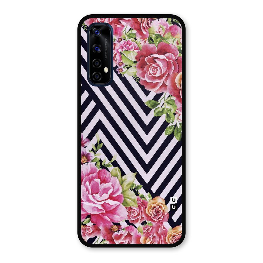 Bloom Zig Zag Metal Back Case for Realme 7