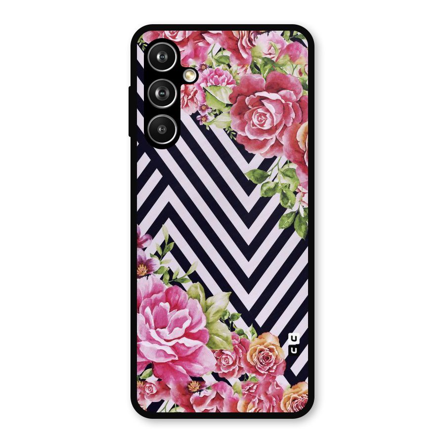 Bloom Zig Zag Metal Back Case for Samsung Galaxy M54